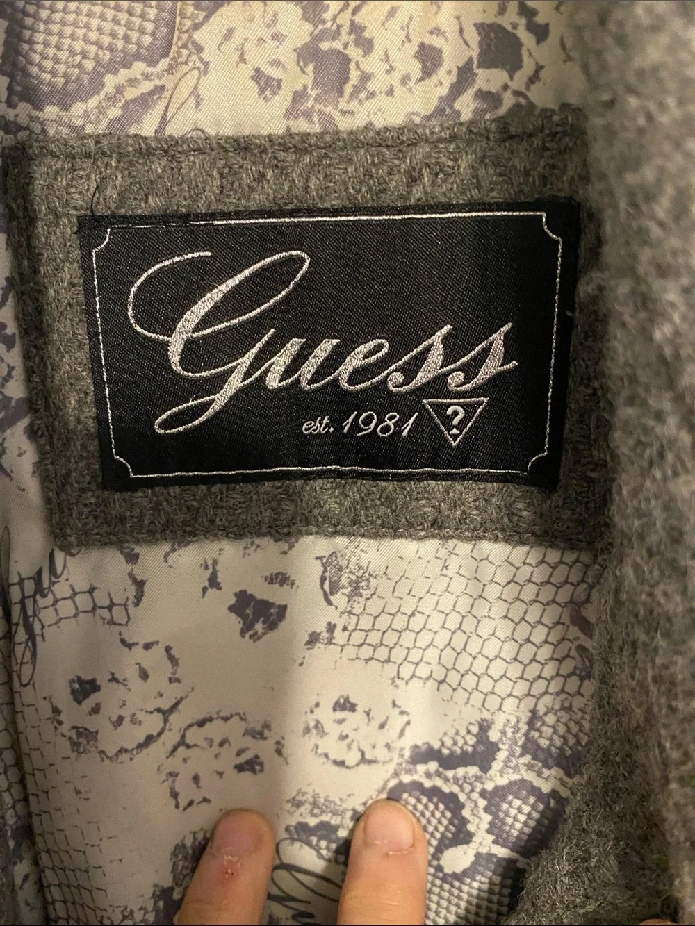 Guess Gray Women's Wool-Blend Cape Coat - Brand: minimal wear.  No fabric tag